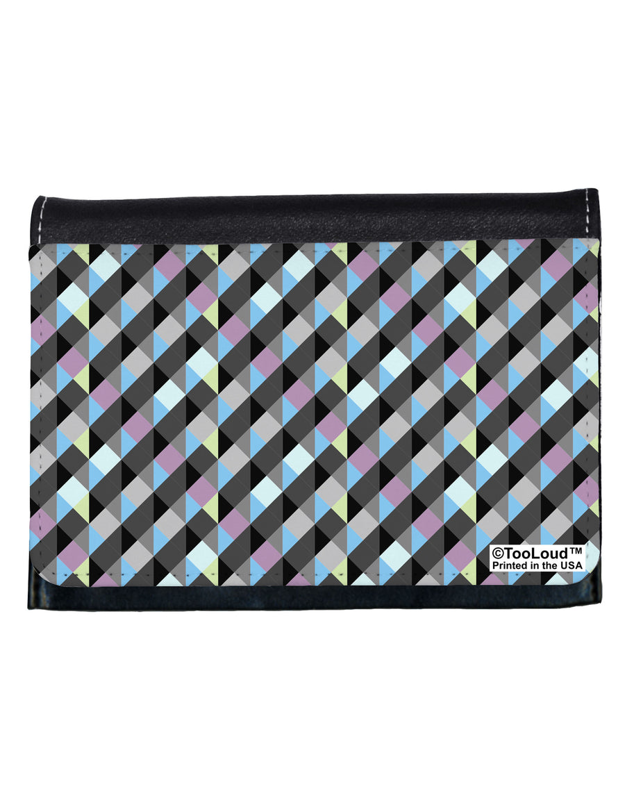 Plaid Pattern AOP Ladies Wallet All Over Print-Wallet-TooLoud-White-One Size-Davson Sales