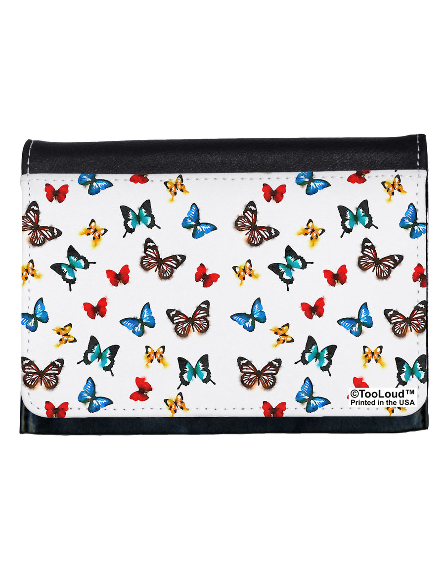 Watercolor Butterflies AOP Ladies Wallet All Over Print-Wallet-TooLoud-White-One Size-Davson Sales