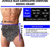 Sexy Jungle Man Halloween Costume, Caveman for Men-Mens Thong-NDS Wear-One-Size-Davson Sales