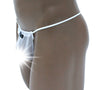 Men's Sexy G-String Thong by NDS Wear-Mens G-String-NDS Wear-Sheer-White-Small-Medium-Davson Sales