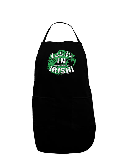 I'm Pretending To Be Irish Dark Adult Apron-Bib Apron-TooLoud-Black-One-Size-Davson Sales