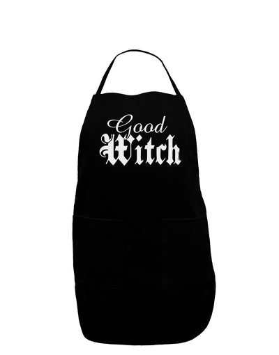 Good Witch - Halloween Text Dark Adult Apron-Bib Apron-TooLoud-Black-One-Size-Davson Sales