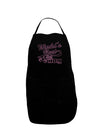 World's Best Cat Mom Dark Adult Apron by TooLoud-Bib Apron-TooLoud-Black-One-Size-Davson Sales