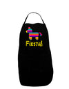 Colorful Pinata Design - Fiesta Dark Adult Apron by TooLoud-Bib Apron-TooLoud-Black-One-Size-Davson Sales