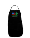 Green Party US Flag Dark Adult Apron-Bib Apron-TooLoud-Black-One-Size-Davson Sales