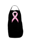 Pink Breast Cancer Awareness Ribbon - Stronger Everyday Dark Adult Apron-Bib Apron-TooLoud-Black-One-Size-Davson Sales