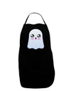 Gabe the Cute Ghost - Halloween Dark Adult Apron-Bib Apron-TooLoud-Black-One-Size-Davson Sales