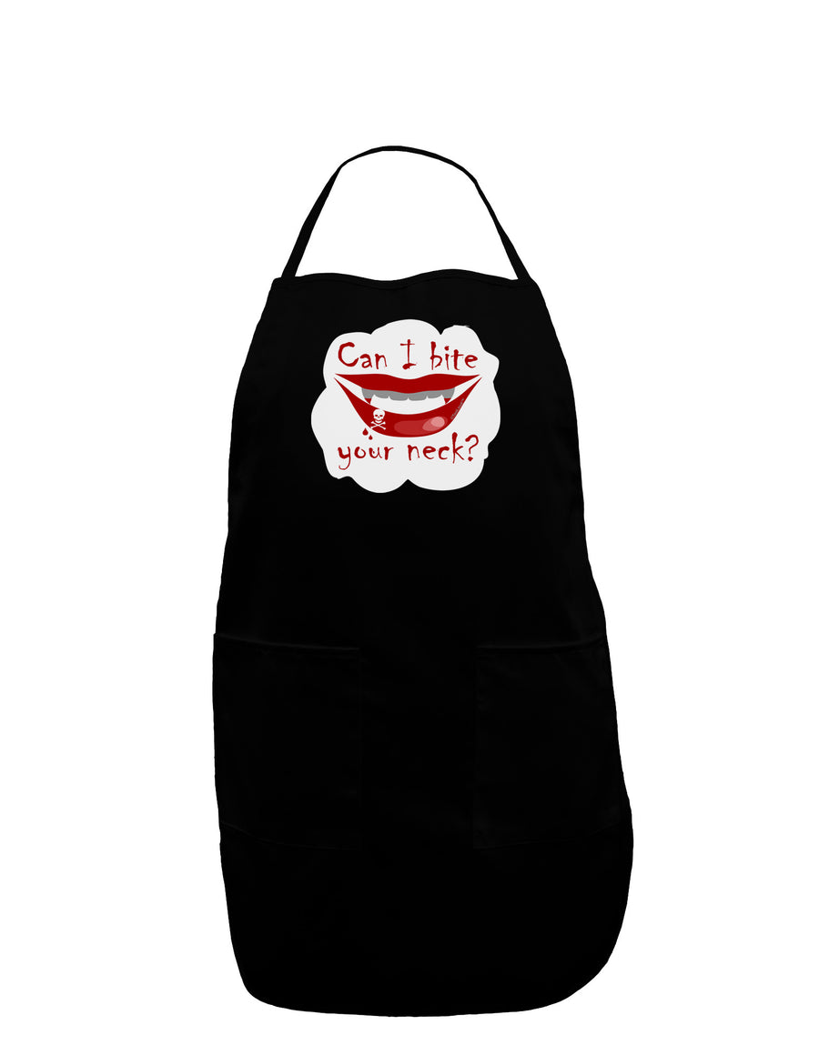 Bite your neck Plus Size Apron-Bib Apron-TooLoud-Black-Plus-Size-Davson Sales