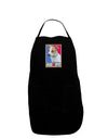 Adopt Cute Puppy Cat Adoption Plus Size Apron-Bib Apron-TooLoud-Black-Plus-Size-Davson Sales