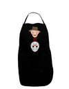 Scary Face Versus Scary Face - Halloween Dark Adult Apron-Bib Apron-TooLoud-Black-One-Size-Davson Sales