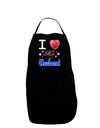 I Love Heart My Husband Dark Adult Apron-Bib Apron-TooLoud-Black-One-Size-Davson Sales