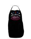 All-American Girl Dark Adult Apron-Bib Apron-TooLoud-Black-One-Size-Davson Sales