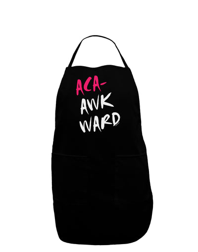 Aca-Awkward Dark Adult Apron-Bib Apron-TooLoud-Black-One-Size-Davson Sales