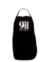 911 Never Forgotten Plus Size Dark Apron-Bib Apron-TooLoud-Black-Plus-Size-Davson Sales