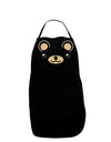 Kyu-T Ears - Beartholomew Teddy Bear Dark Adult Apron-Bib Apron-TooLoud-Black-One-Size-Davson Sales