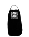 Same Same But Different Dark Adult Apron-Bib Apron-TooLoud-Black-One-Size-Davson Sales