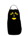 Woman Jack O Lantern Pumpkin Face Dark Adult Apron-Bib Apron-TooLoud-Black-One-Size-Davson Sales