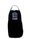 If Papa Can't Fix It Dark Adult Apron-Bib Apron-TooLoud-Black-One-Size-Davson Sales