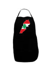 Lebanon Flag Silhouette Plus Size Apron-Bib Apron-TooLoud-Black-Plus-Size-Davson Sales