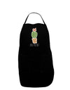 TooLoud On Point Cactus Dark Plus Size Dark Apron-Bib Apron-TooLoud-Black-Plus-Size-Davson Sales