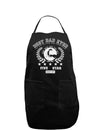 Best Dad Ever Collegiate Dark Adult Apron-Bib Apron-TooLoud-Black-One-Size-Davson Sales