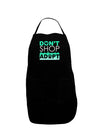 Don't Shop Adopt Dark Adult Apron-Bib Apron-TooLoud-Black-One-Size-Davson Sales