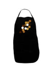 Inverted Bokeh Dark Adult Apron by-Bib Apron-TooLoud-Black-One-Size-Davson Sales