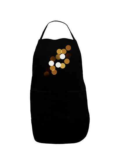 Inverted Bokeh Dark Adult Apron by-Bib Apron-TooLoud-Black-One-Size-Davson Sales