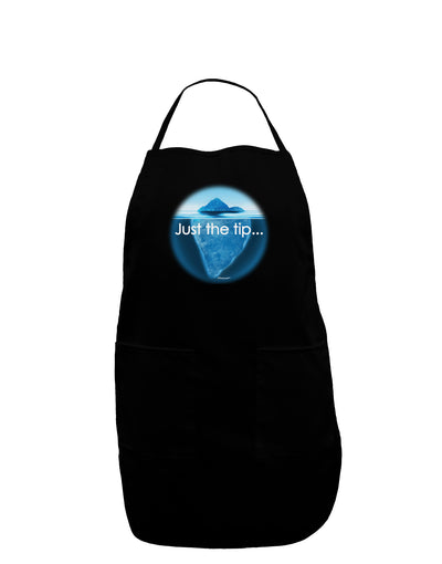 Iceberg Just the Tip Plus Size Apron-Bib Apron-TooLoud-Black-Plus-Size-Davson Sales