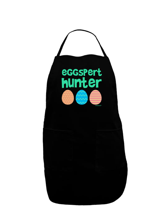 Eggspert Hunter - Easter - Green Dark Adult Apron by TooLoud-Bib Apron-TooLoud-Black-One-Size-Davson Sales