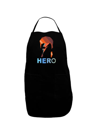 Hero of the Weirdos Dark Adult Apron by-Bib Apron-TooLoud-Black-One-Size-Davson Sales