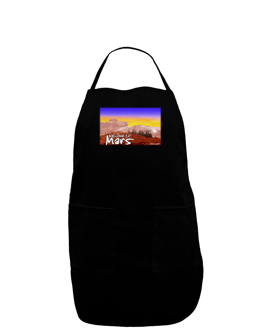 Welcome to Mars Plus Size Apron-Bib Apron-TooLoud-Black-Plus-Size-Davson Sales