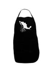 Mexican Roots Design Dark Adult Apron by TooLoud-Bib Apron-TooLoud-Black-One-Size-Davson Sales