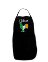 I Like Irish Rooster Silhouette Dark Adult Apron by TooLoud-Bib Apron-TooLoud-Black-One-Size-Davson Sales