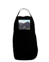 Arizona Saguaro Lake Mountains Dark Adult Apron-Bib Apron-TooLoud-Black-One-Size-Davson Sales