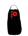 Such a Fun Age Kiss Lips Dark Plus Size Dark Apron-Bib Apron-TooLoud-Black-Plus-Size-Davson Sales