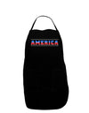 America Stars and Stripes Dark Adult Apron-Bib Apron-TooLoud-Black-One-Size-Davson Sales