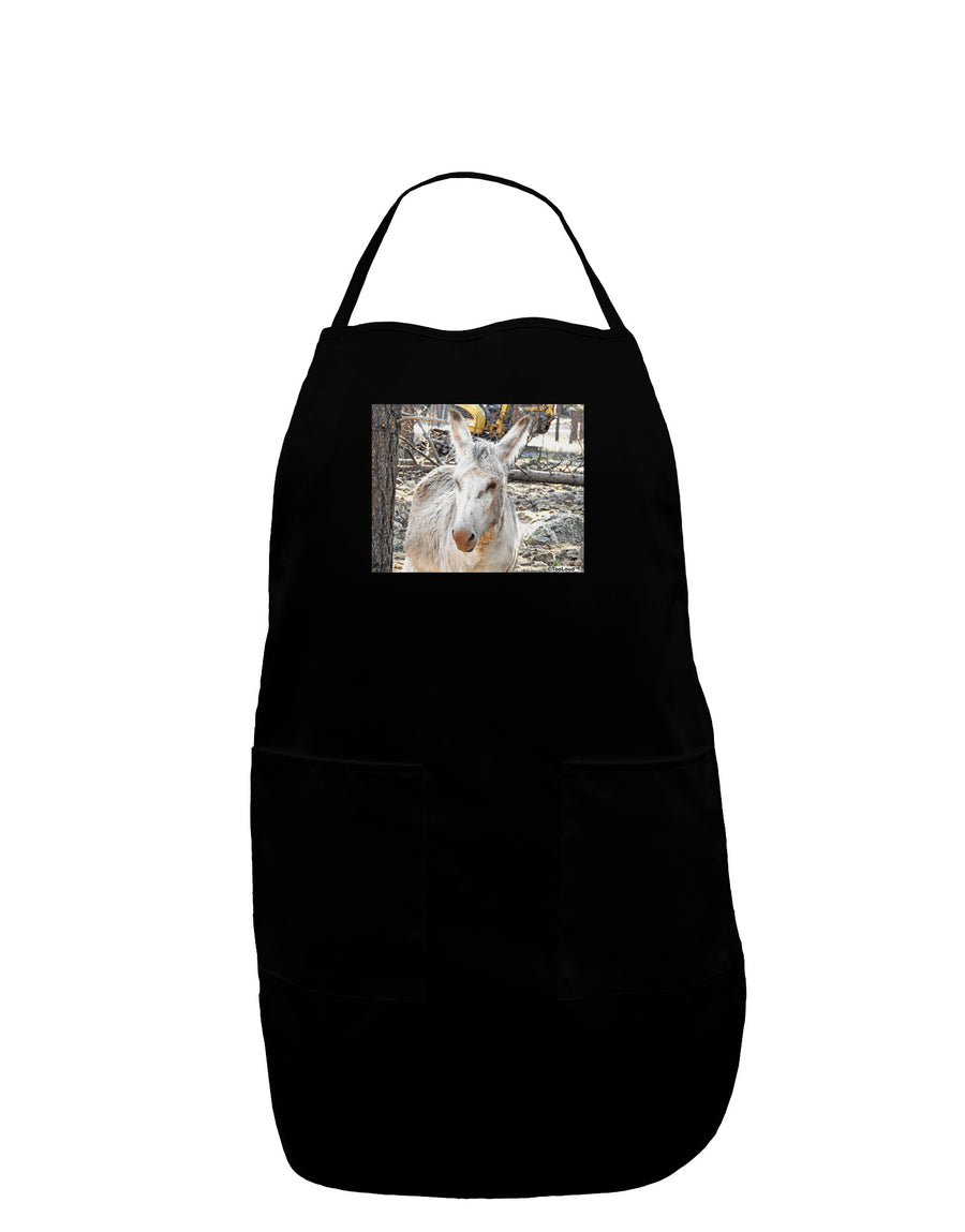 Troubled Burro Plus Size Dark Apron-Bib Apron-TooLoud-Black-Plus-Size-Davson Sales