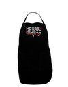 House Saved My Life Dark Adult Apron-Bib Apron-TooLoud-Black-One-Size-Davson Sales