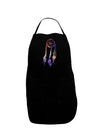Graphic Feather Design - Galaxy Dreamcatcher Dark Adult Apron by TooLoud