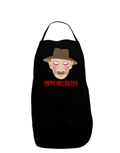 Scary Face With a Hat - Happy Halloween Dark Adult Apron-Bib Apron-TooLoud-Black-One-Size-Davson Sales