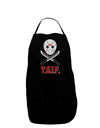 Scary Mask With Machete - TGIF Dark Adult Apron-Bib Apron-TooLoud-Black-One-Size-Davson Sales