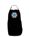 Evil Eye Protection Mandala Dark Adult Apron by-Bib Apron-TooLoud-Black-One-Size-Davson Sales