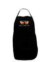 Rescue Adopt Love Dark Adult Apron-Bib Apron-TooLoud-Black-One-Size-Davson Sales