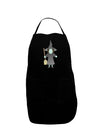 Wizra the Witch Dark Adult Apron-Bib Apron-TooLoud-Black-One-Size-Davson Sales