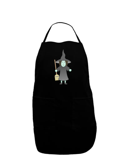 Wizra the Witch Dark Adult Apron-Bib Apron-TooLoud-Black-One-Size-Davson Sales