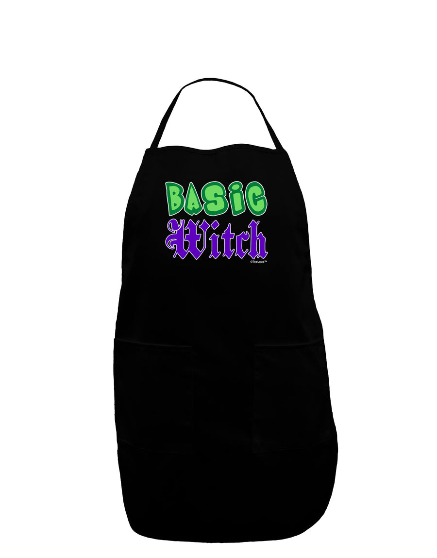 Basic Witch Color Green Plus Size Apron-Bib Apron-TooLoud-Black-Plus-Size-Davson Sales