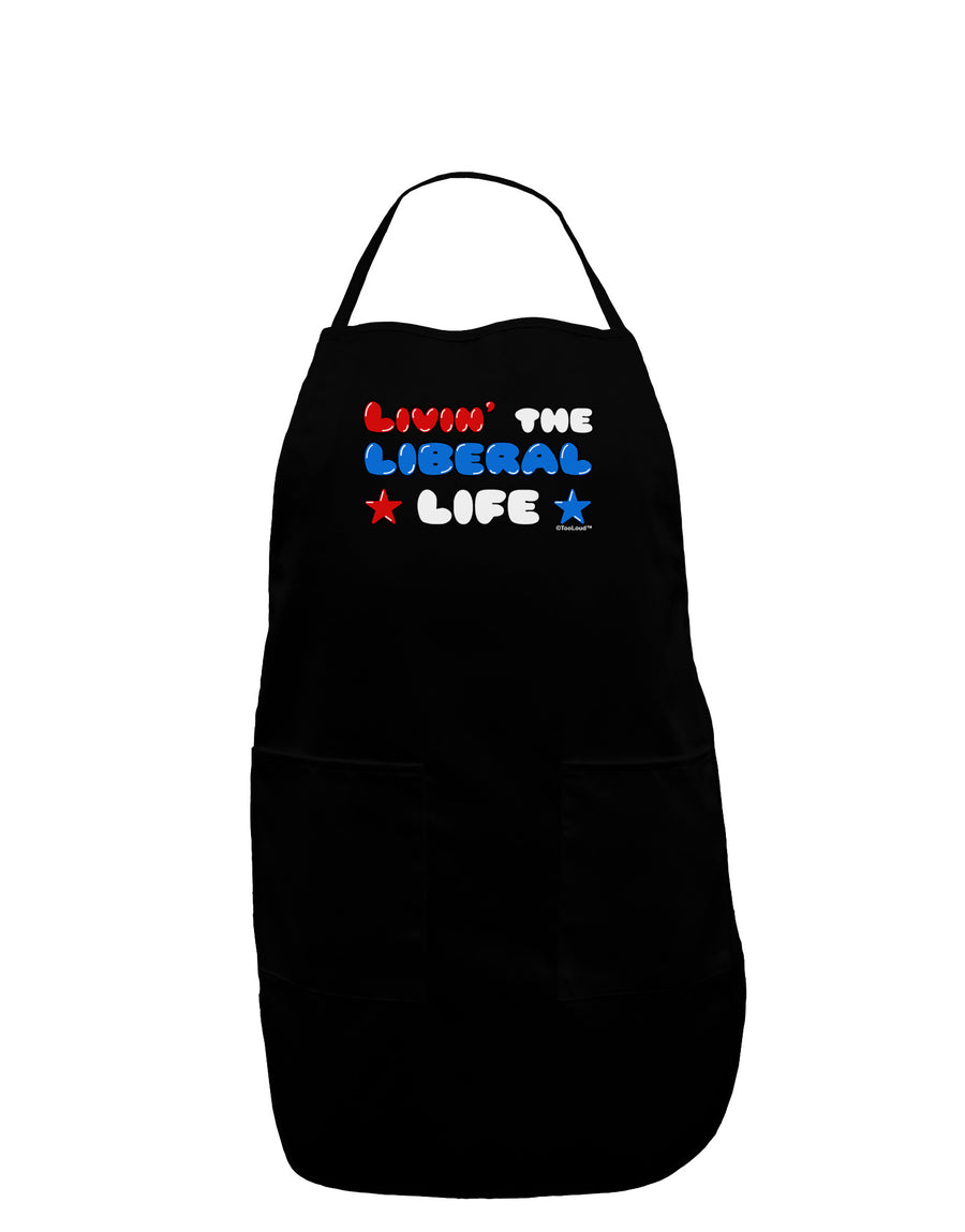 The Liberal Life Plus Size Apron-Bib Apron-TooLoud-Black-Plus-Size-Davson Sales