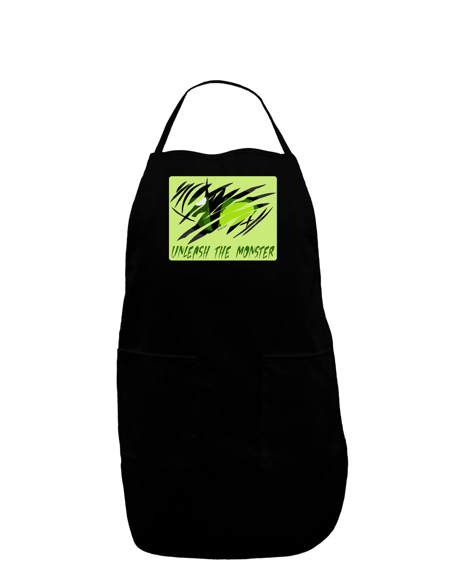 Unleash The Monster Plus Size Apron-Bib Apron-TooLoud-Black-Plus-Size-Davson Sales