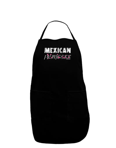 Mexican Princess - Cinco de Mayo Dark Adult Apron by TooLoud-Bib Apron-TooLoud-Black-One-Size-Davson Sales